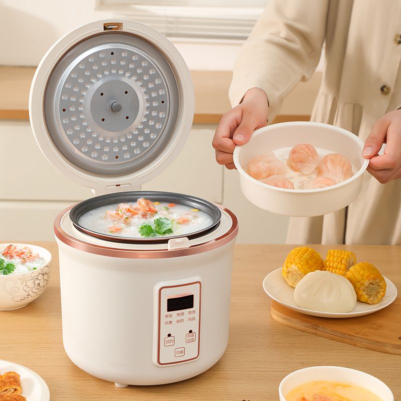 Rice Cooker Home 3L Reservation Timing Multifunctional Steaming Soup Gifts Wholesale Rice Cooker Low-sugar version