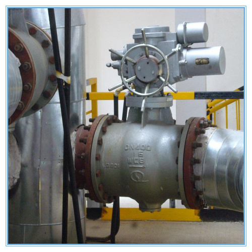 Flange Connection Double Eccentric Plug Valve