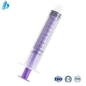 Disposable 10ml Dispenser Enfit Enteral Feeding Syringe