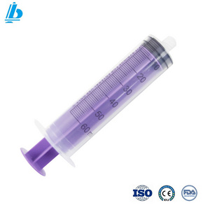 Disposable 60ml Dispenser Enfit Enteral Feeding Syringe