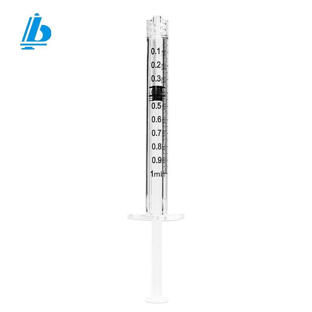 1ml High Transparent PC Luer Lock Beauty Syringe