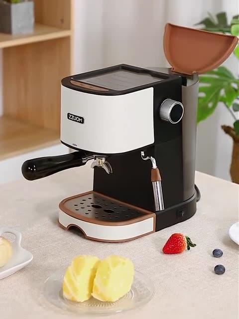 Home Office Perfect Small Italian Coffee Machine 20 bar Semi Automatic Steam Milk