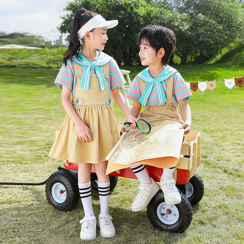 Primary school uniform Children's Class Unified Clothing 2 Pieces of Set Sports