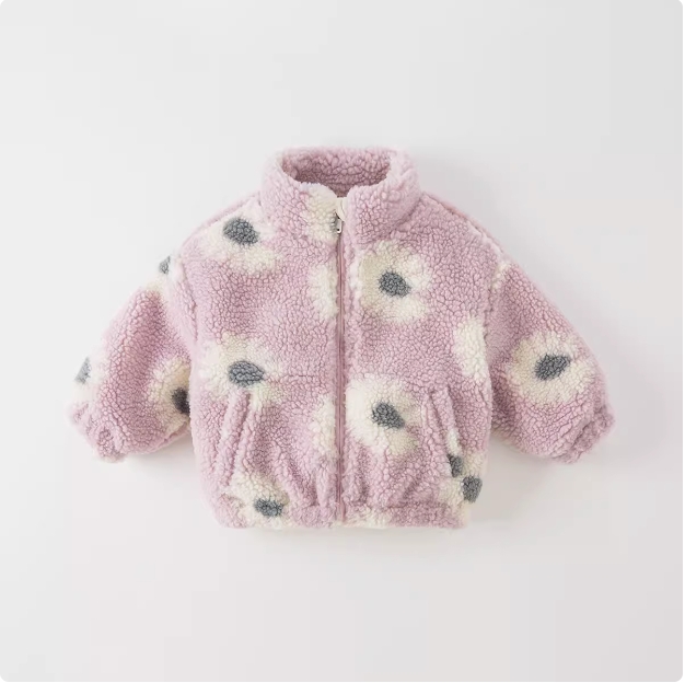 Girls' cotton-padded winter children's clothing Children's coat Warm clothes large children's cotton-padded clothes