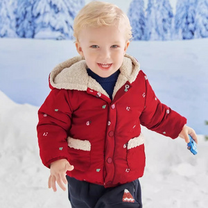 Winter cotton-padded jacket Children's cotton-padded jacket Baby boy Baby cotton-padded jacket foreign style top children's coat