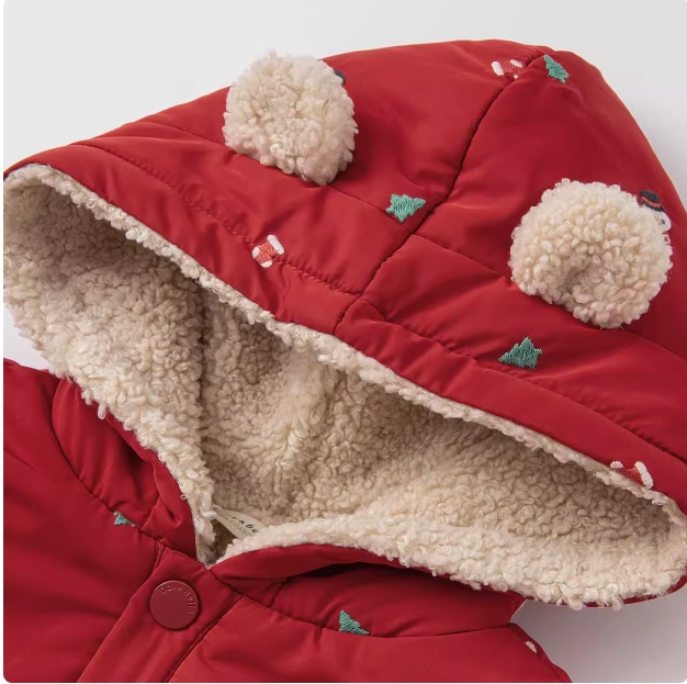 Winter cotton-padded jacket Children's cotton-padded jacket Baby boy Baby cotton-padded jacket foreign style top children's coat