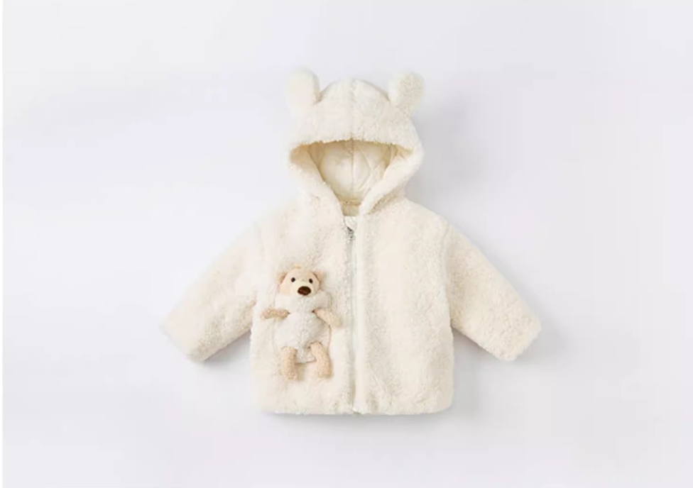 Girls' autumn and winter cotton-padded clothes Boys' coats Baby Baby cotton-padded clothes