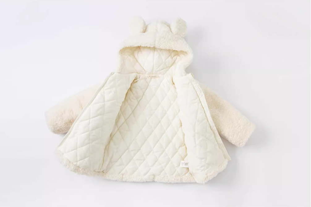 Girls' autumn and winter cotton-padded clothes Boys' coats Baby Baby cotton-padded clothes