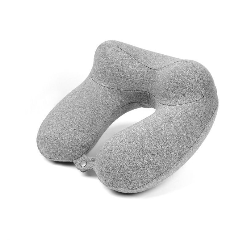 Ergonomic Inflatable Travel Neck Pillow - Teal Comfort