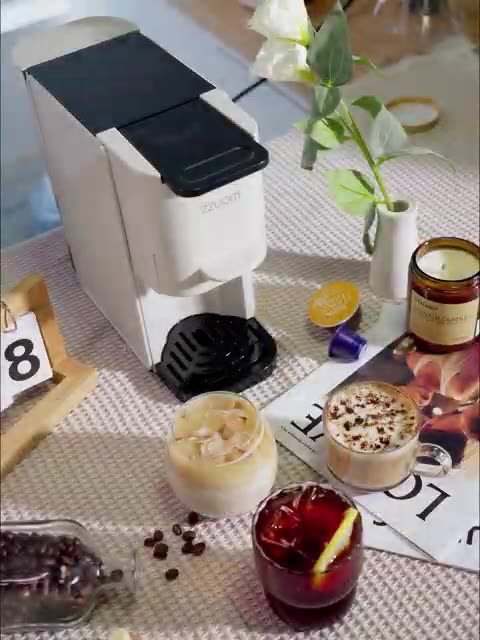 3 In 1 Multi Function Coffee Capsule Sealing Small Home Office Espresso Capsule Machine