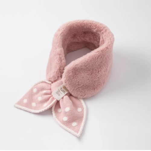 Children's scarf Girls winter new baby plus cashmere warm neck little children's foreign style scarf