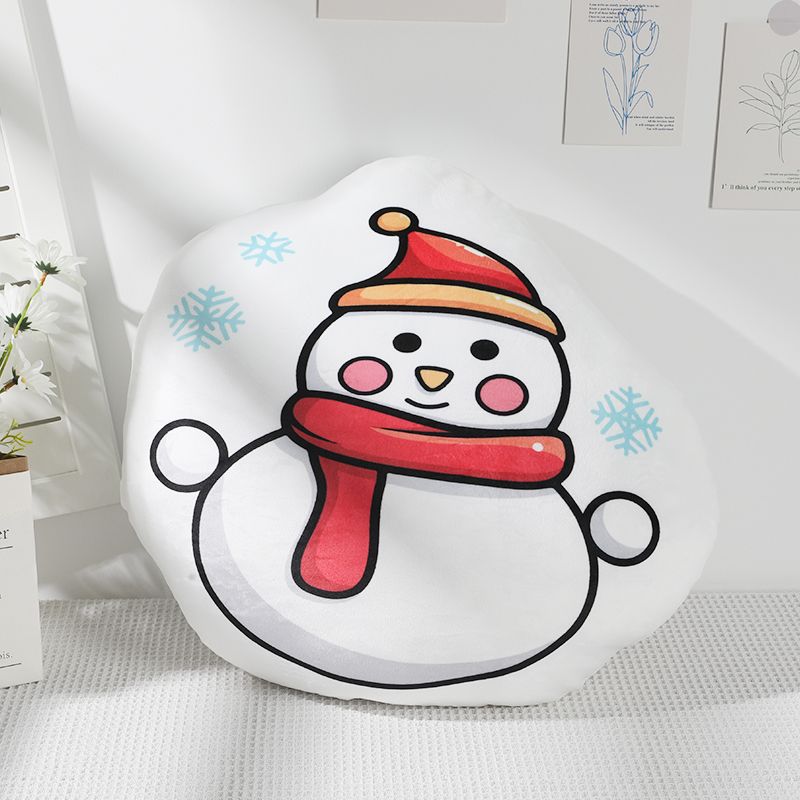 Festive Christmas Pillows Featuring Santa Claus, Tree, and Bells - Perfect Sofa Decorations