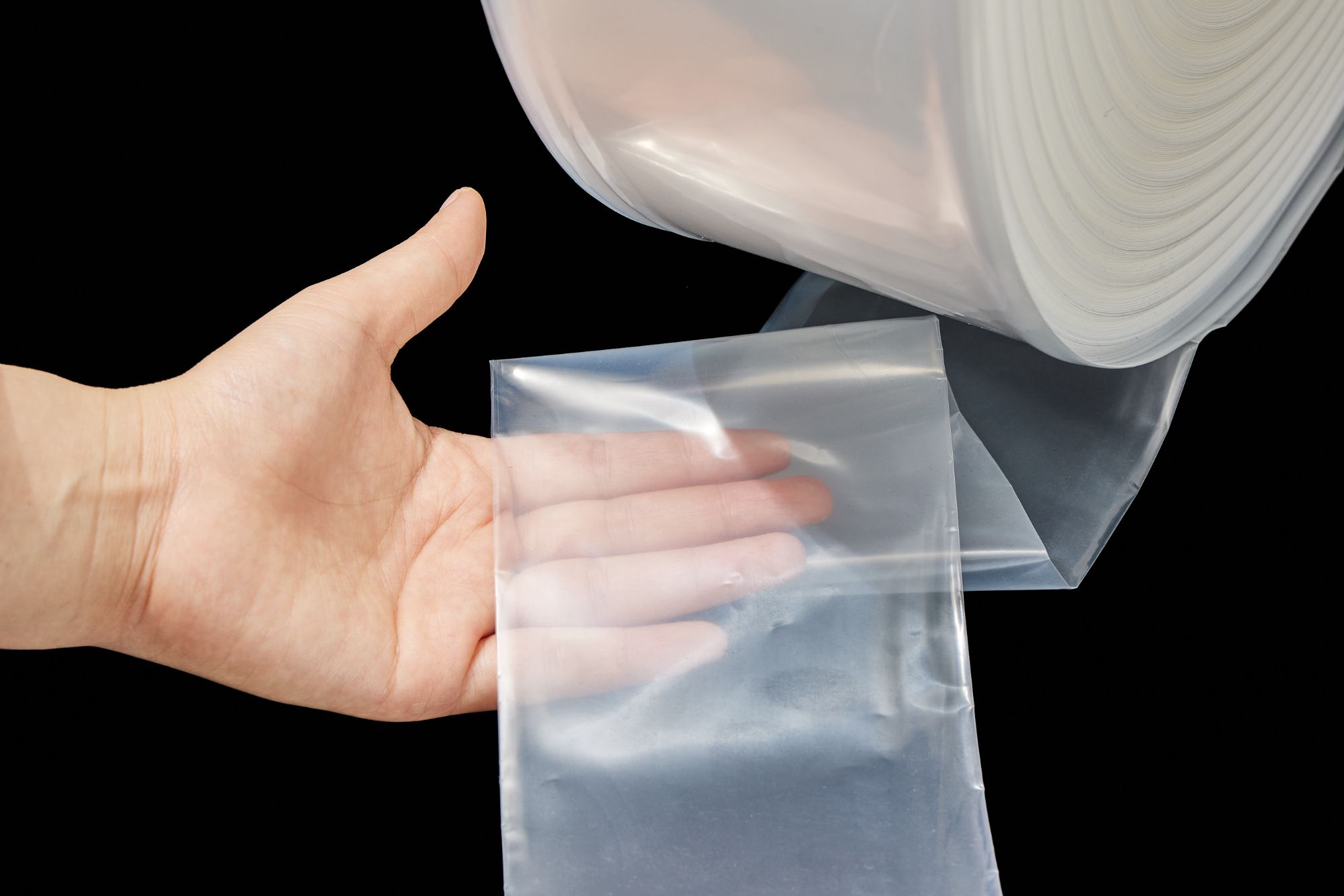 Clear Plastic Zip Snack Bags Resealable Zip Bags Freezable single zipper disposable For snacks And treats