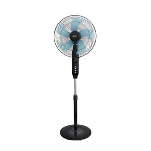 Vertical Electric Floor Fan Home Office Silent Shaking Head Pedestal Fans