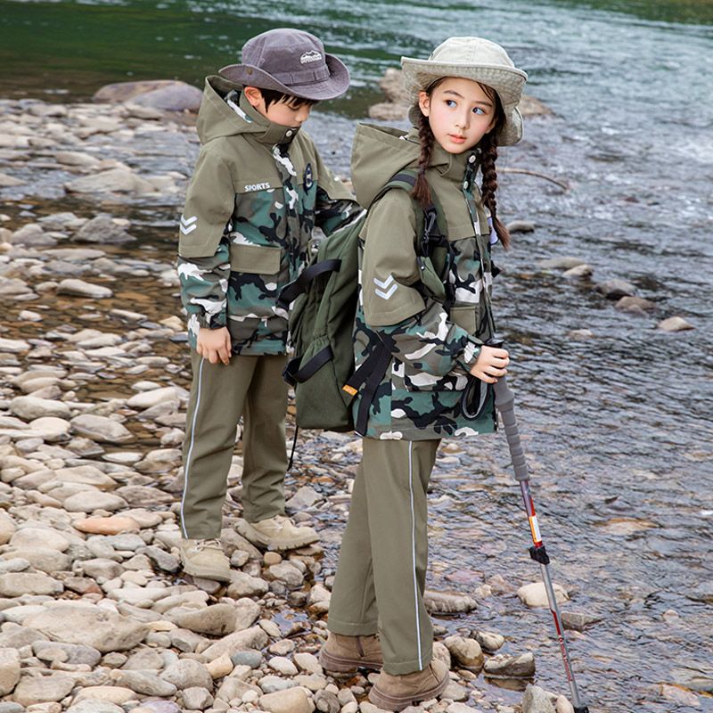 Primary school school uniform charge suits in autumn and winter three -piece children's class service