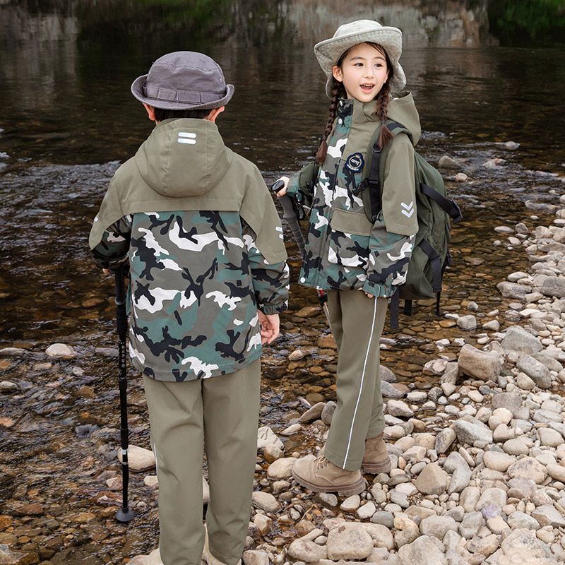 Primary school school uniform charge suits in autumn and winter three -piece children's class service