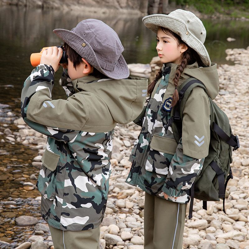 Primary school school uniform charge suits in autumn and winter three -piece children's class service