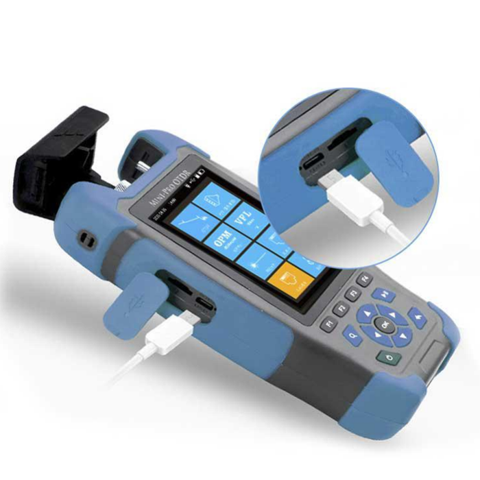 1310nm/1550nm Handheld Otdr With Optical Power Meter And Vfl Fiber Tools Otdr Fiber Optic Tester