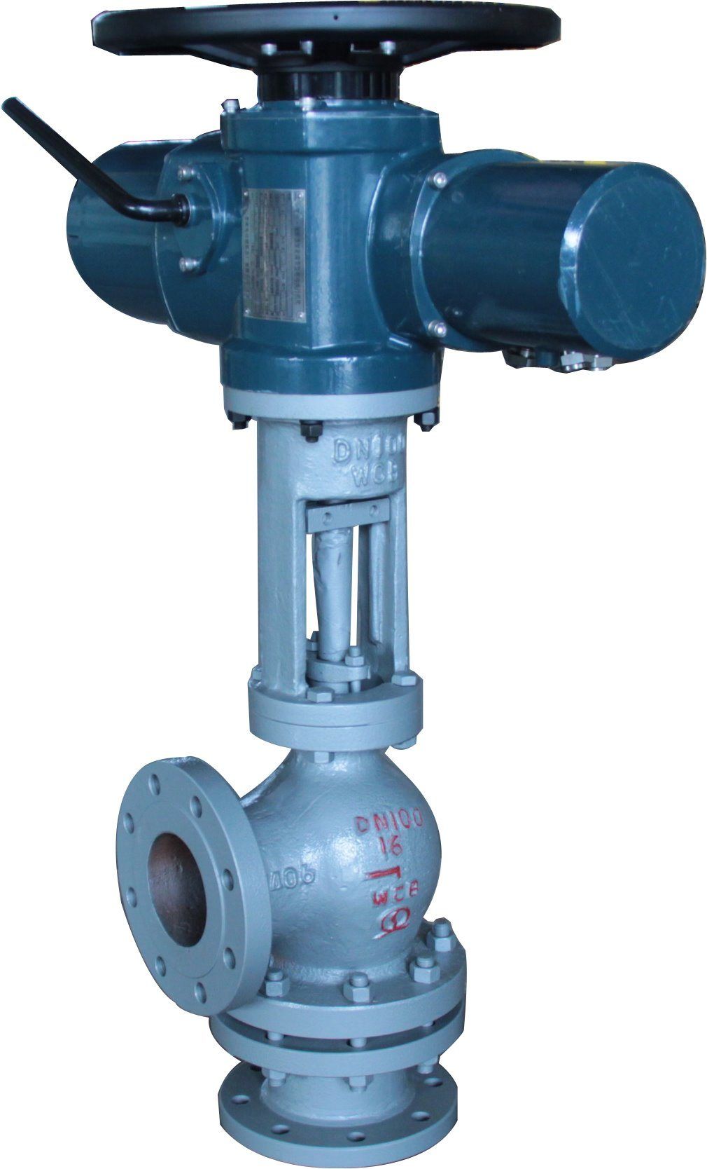 Electric Angle Type Needle Valves for Alumina Digestion Flash Tanks