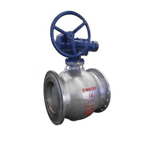 Worm Gear Stainless Steel Semi Ball Valve