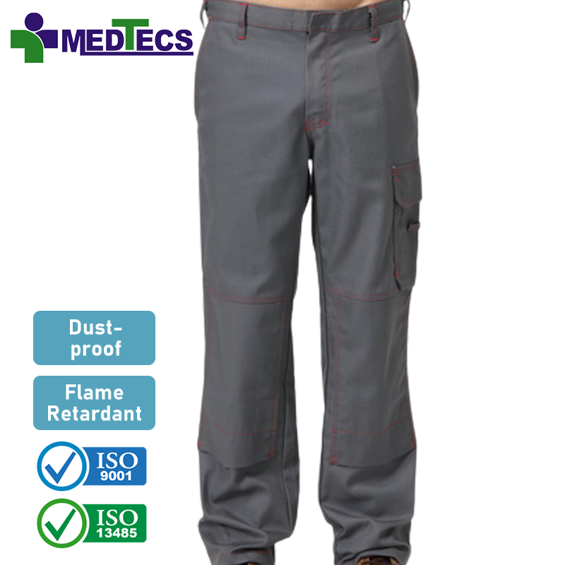 Customized Polyester Working Pants Mens Work Uniform Trousers with Pockets