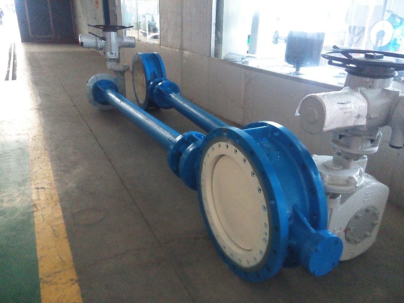 Electric Bi-Directional Sealing Butterfly Valve with Extended Stem