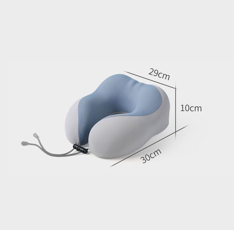 Wholesale Cool-touch Memory Foam Airplane U-shaped Pillow Storable Office Nap Pillow