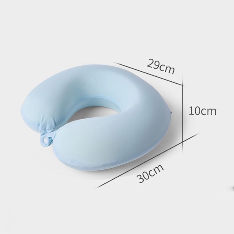 Wholesale Cool-touch U-shaped Memory Foam Airplane Pillow Travel Portable Office Nap Pillow