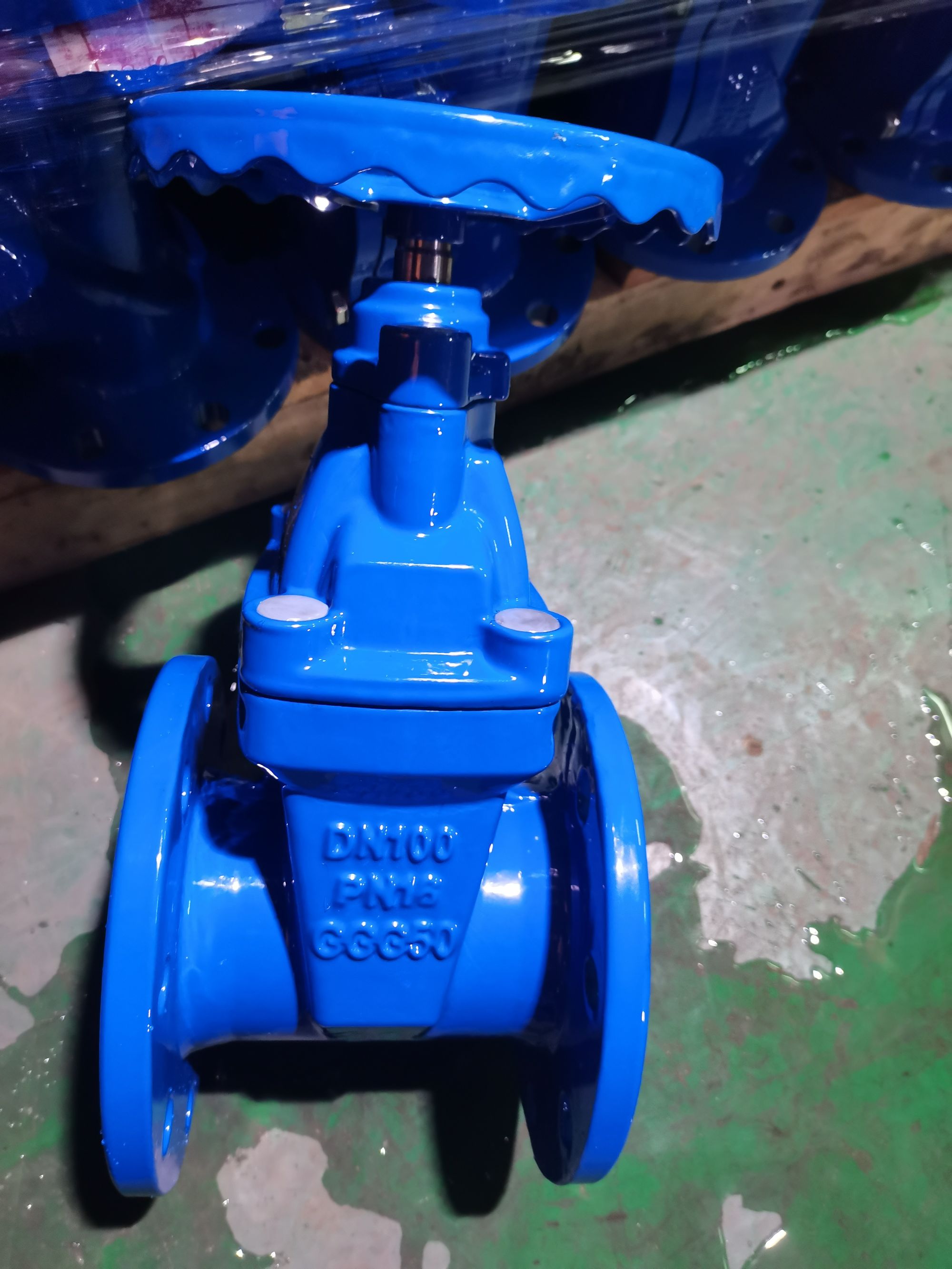 Soft sealed gate valve