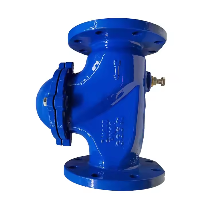 Rolling ball check valve