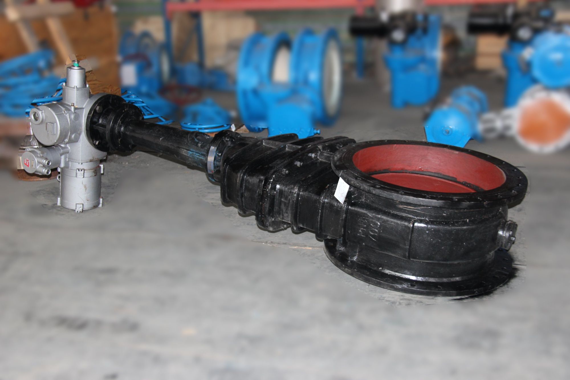 Electric Gate Valve for Coal Gas