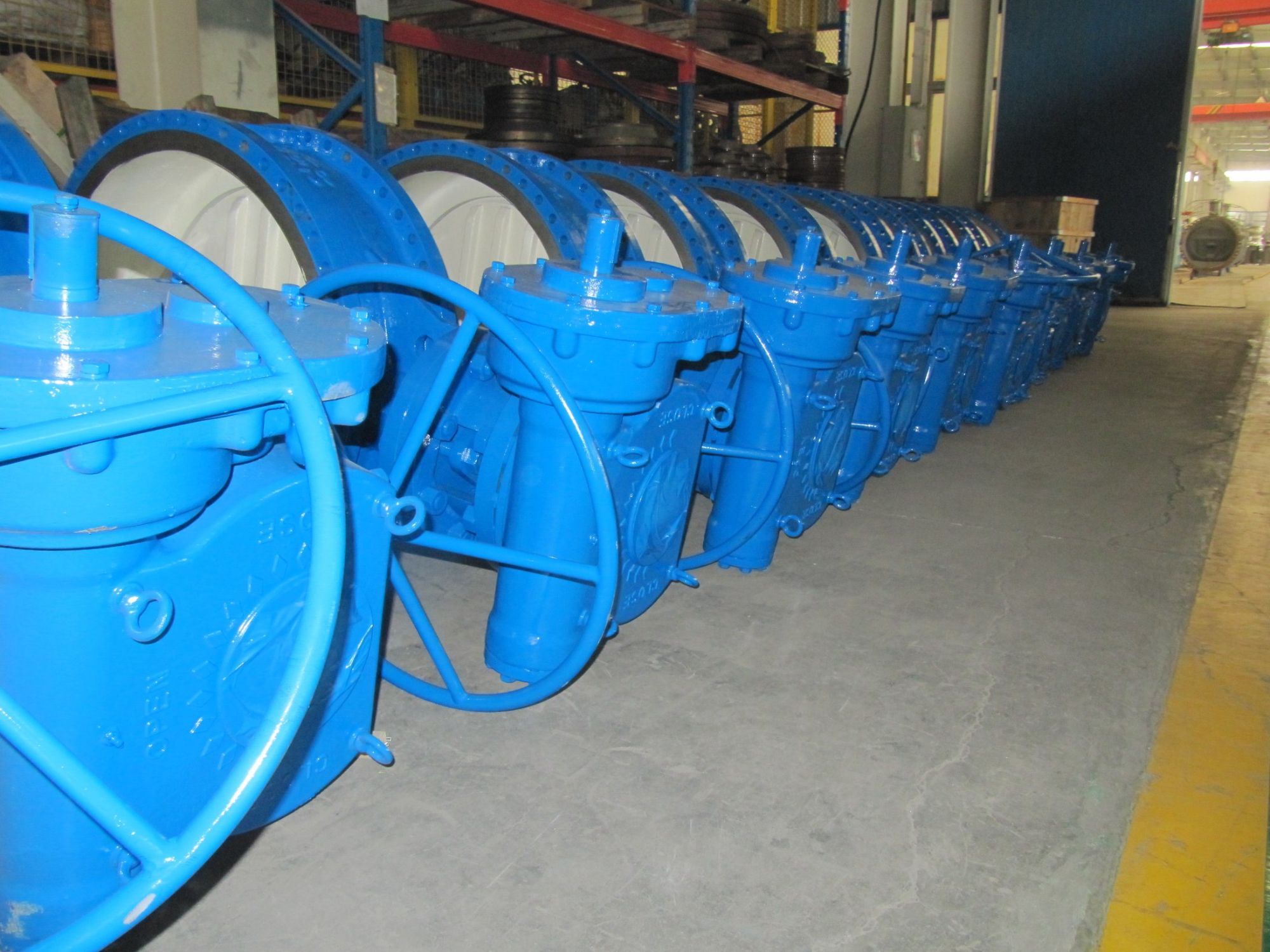 Double Directional Metal Sealing Rotary Valve for Circulating Water Treatment in Chemical Plant