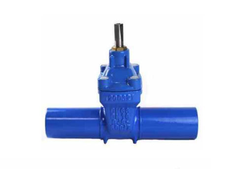 Direct insertion soft seal gate valve Direct insertion gate valve