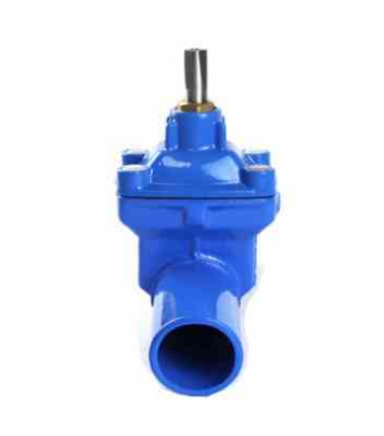 Direct insertion soft seal gate valve Direct insertion gate valve