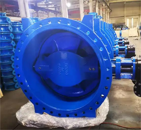 Flange eccentric butterfly valve Flange double eccentric butterfly valve Flange Butterfly valve