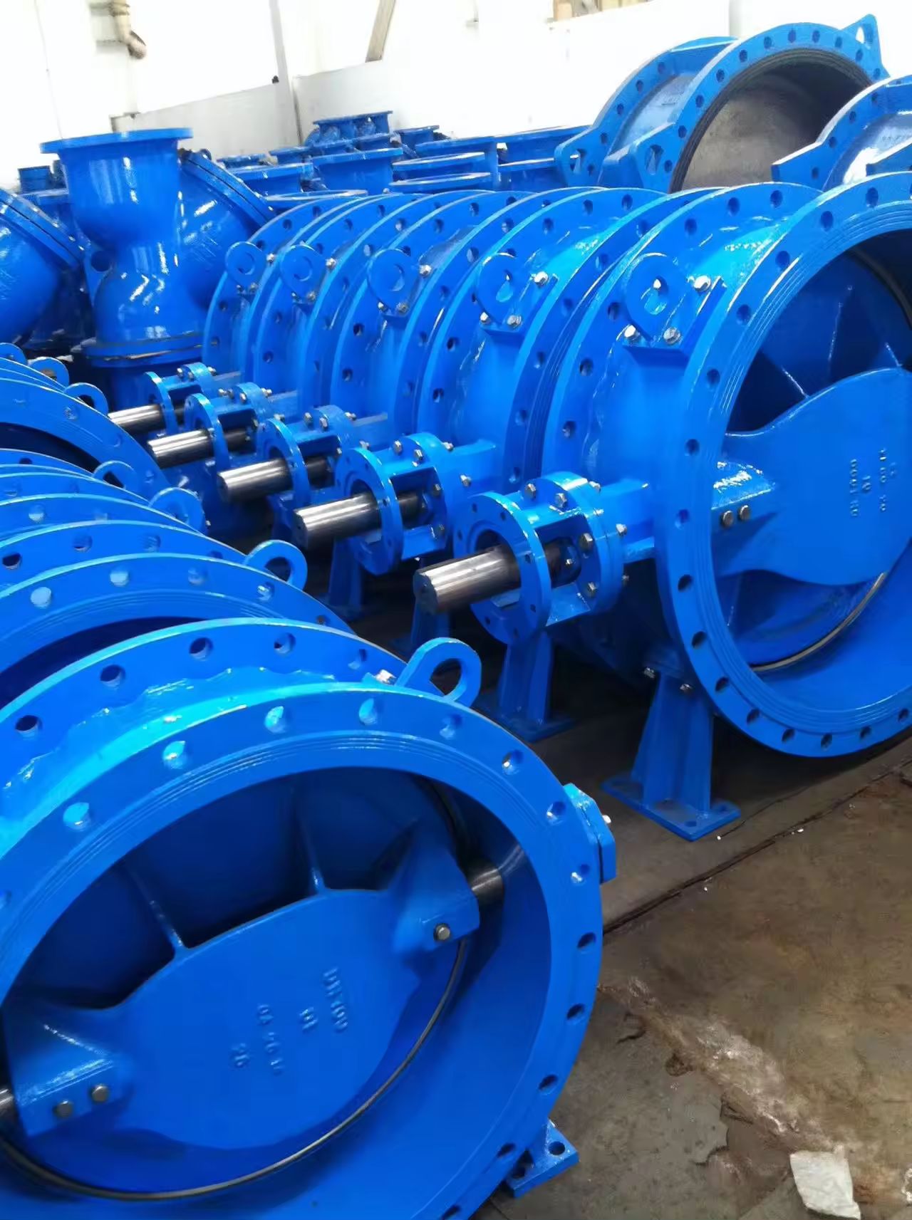 Flange eccentric butterfly valve Flange double eccentric butterfly valve Flange Butterfly valve