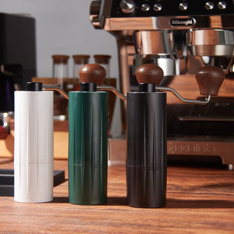 Adjustable Coffee Accessories Foldable Alloy Body Portable Hand Manual Conical Burr Coffee Bean Grinder Coffee Machine