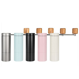 Stainless Steel Burr Homeuse Espresso Mini Small Hand Mill Portable Manual Coffee Grinder