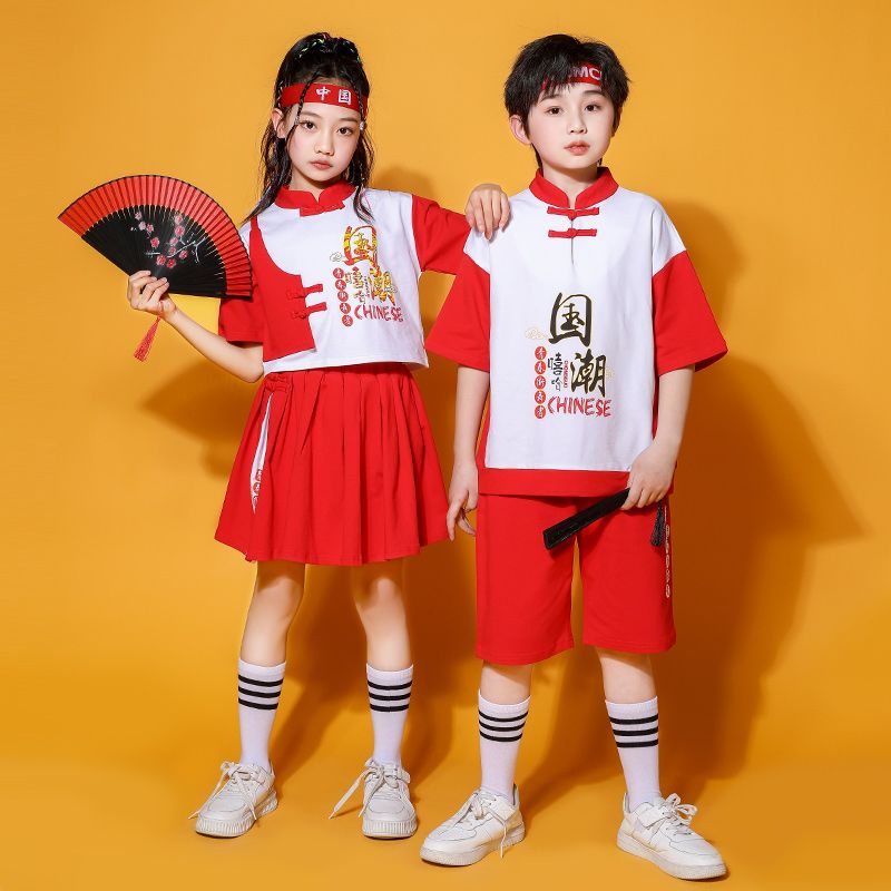 Children's cheerleader performance service kindergarten sports school elementary school service