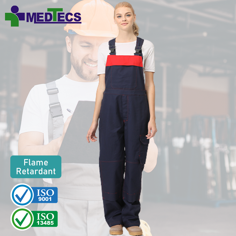 Antistatic Farm Work Suit Work Clothes Bib Pants for Worker