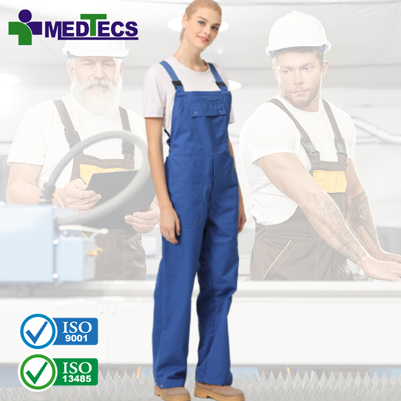 Antistatic Farm Overalls Work Wear Pants Safety Bib And Brace