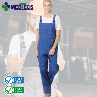 Antistatic Farm Overalls Work Wear Pants Safety Bib And Brace