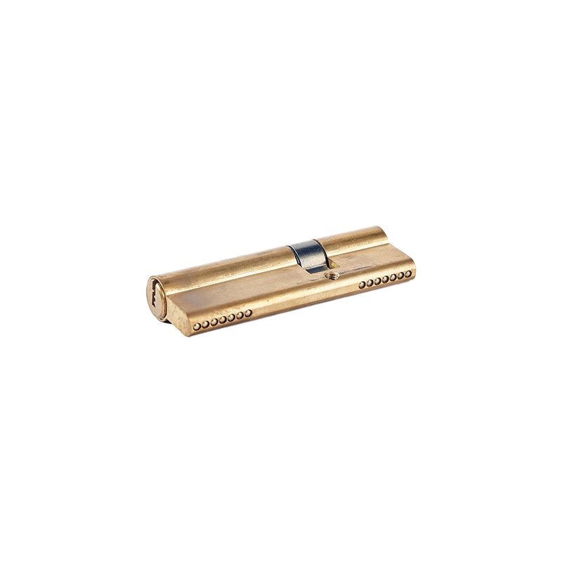 Euro Profile Mortice Brass Lock Core Body Double Open Cylinder Door Lock With Normal Key Lock Cylinder