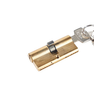 Wholesale Double Open Lock Security Small Oval Cylinder Door Lock Handle Round Cylinder With Key