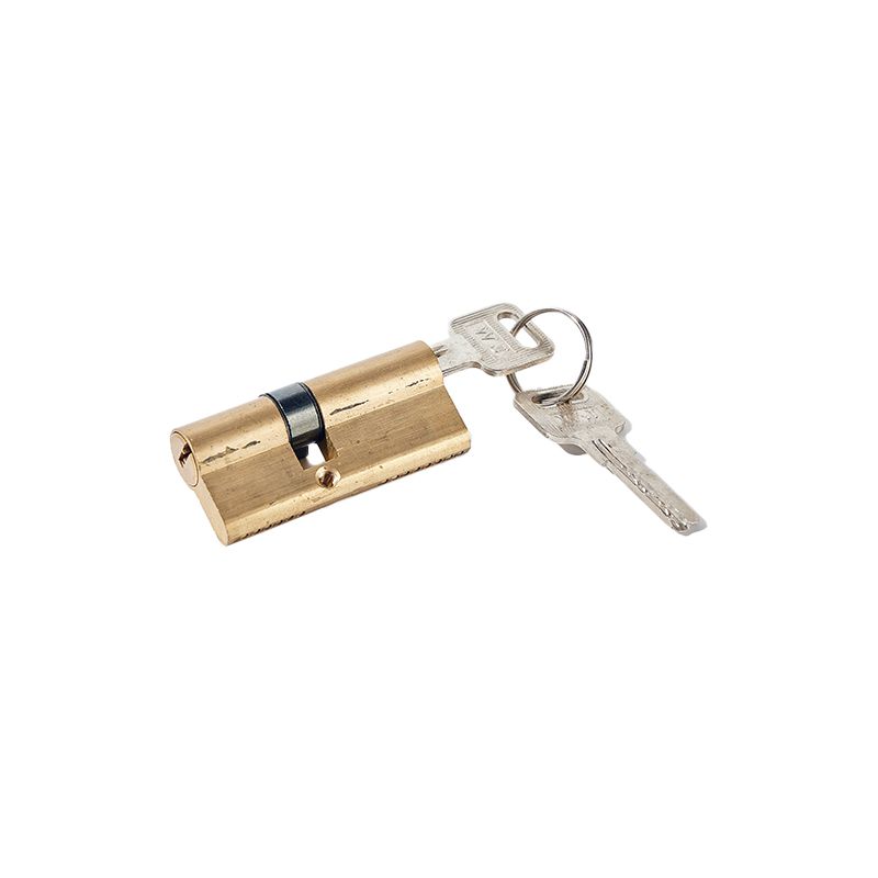 High Security Door Lock Cylinder Widely Used 60 mm70mm Customization Brass Zinc Alloy Key Door Lock Cylinder