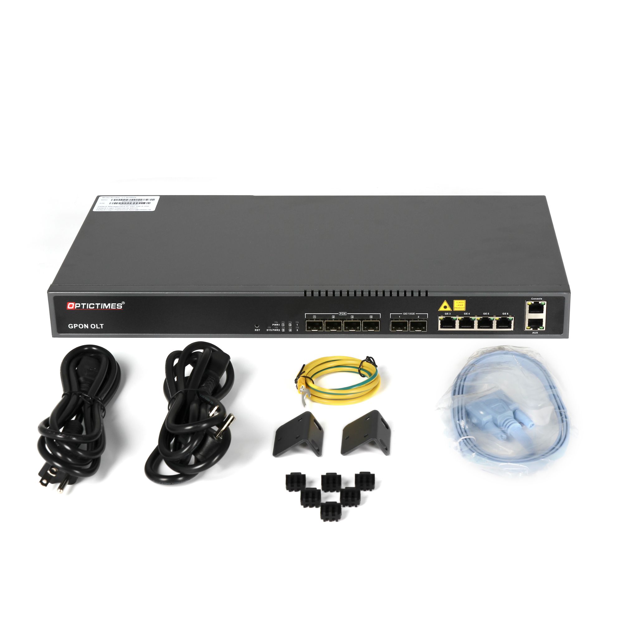 Mini Olt Ftth Gpon 4 Ports SFP Module 1G 10G Vsol Gpon Olt 4 8 Ports