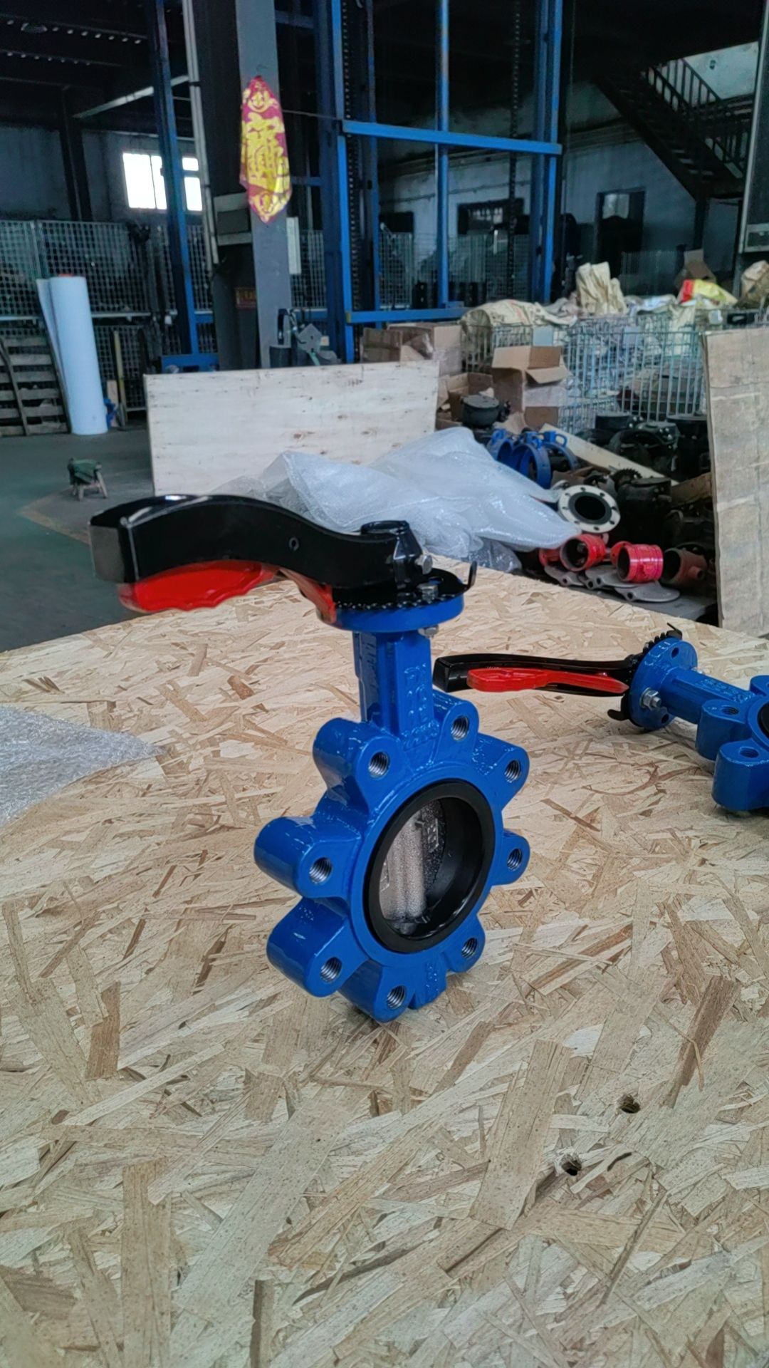 Clamp type rubber butterfly valve Flange type rubber butterfly valve