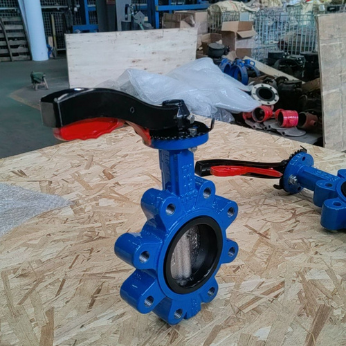 Clamp type rubber butterfly valve Flange type rubber butterfly valve