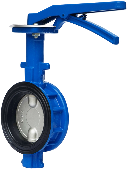 Clamp type rubber butterfly valve Flange type rubber butterfly valve