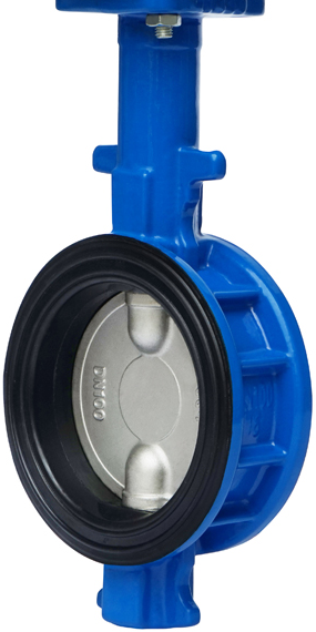 Clamp type rubber butterfly valve Flange type rubber butterfly valve